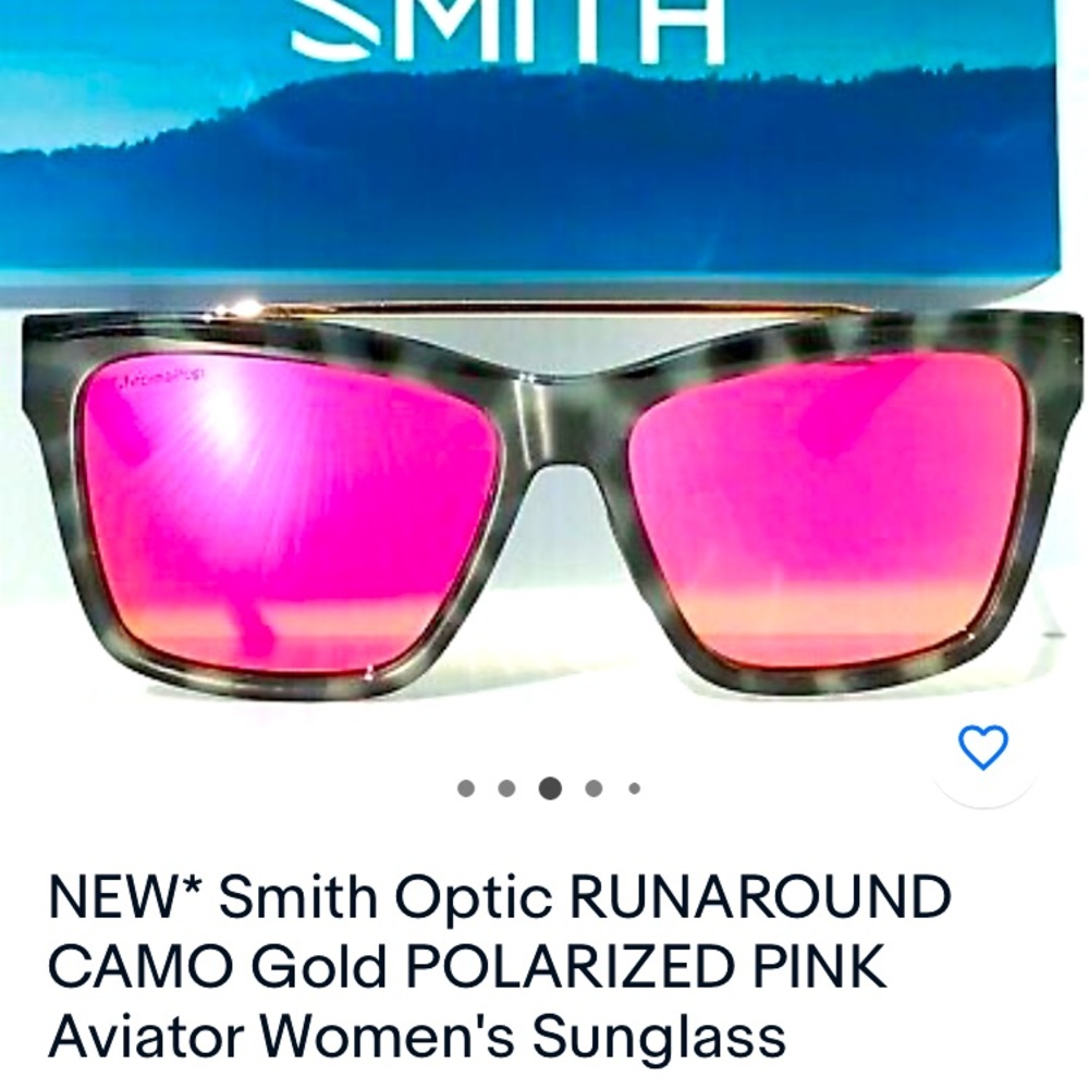 Brand NEW! Women’s SMITH Optic Runaround Chroma POP sunglasses. Polarized